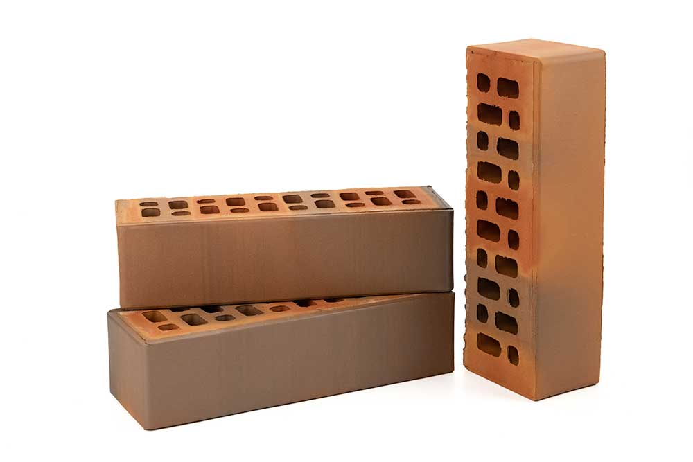 Кирпич облицовочный Флэш - гладкий, пустотелый, 0,7НФ (узкий)